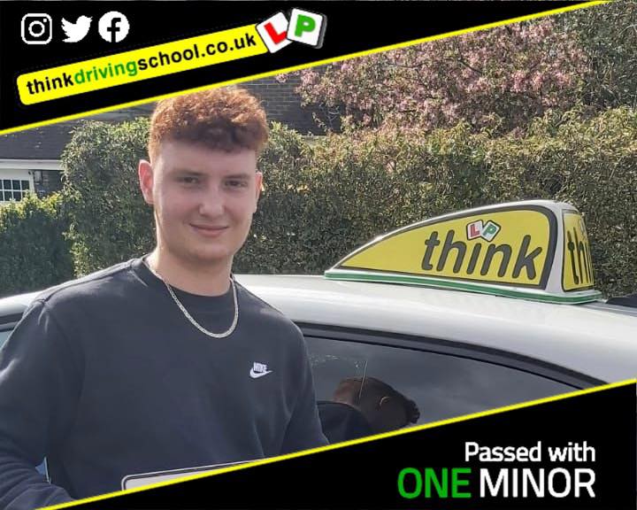 Passed with think driving school April 2022 and left this 5 star review
