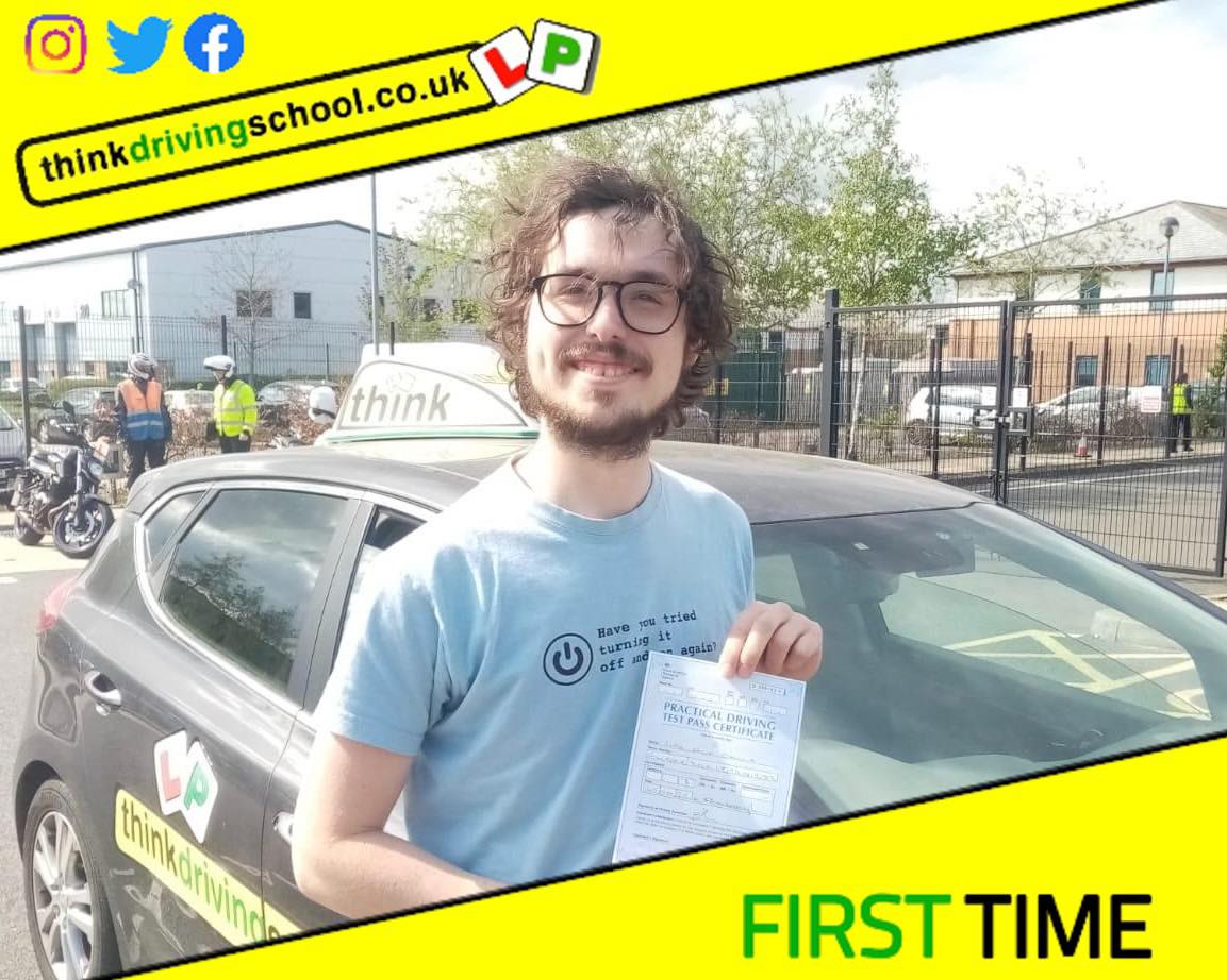 Passed with think driving school April 2022 and left this 5 star review
