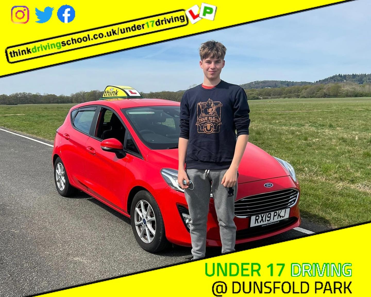 Passed with think driving school April 2022 and left this 5 star review