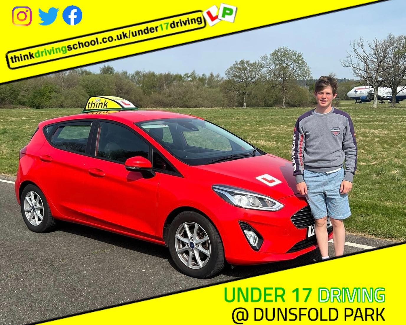 Passed with think driving school April 2022 and left this 5 star review