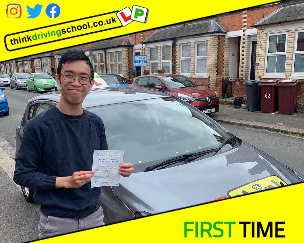 Passed with think driving school April 2022 and left this 5 star review