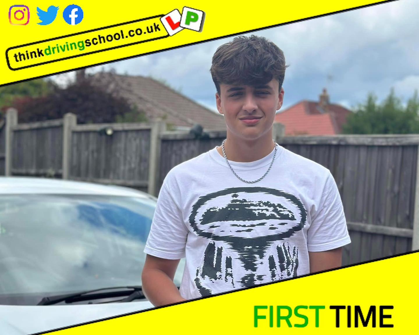 Passed with think driving school August 2023 and left this 5 star review