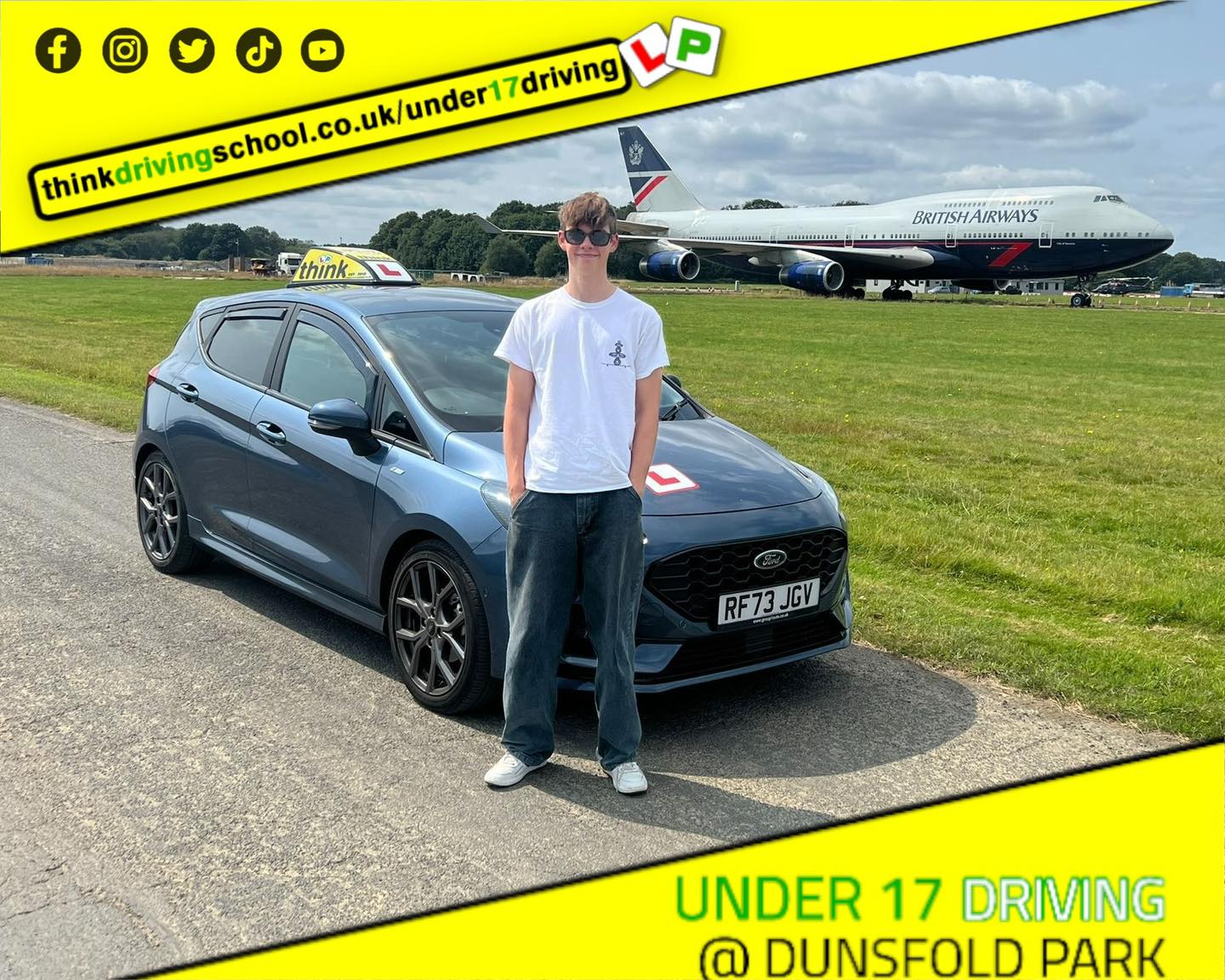 under 17 driving experiece at dunsfold park 2024