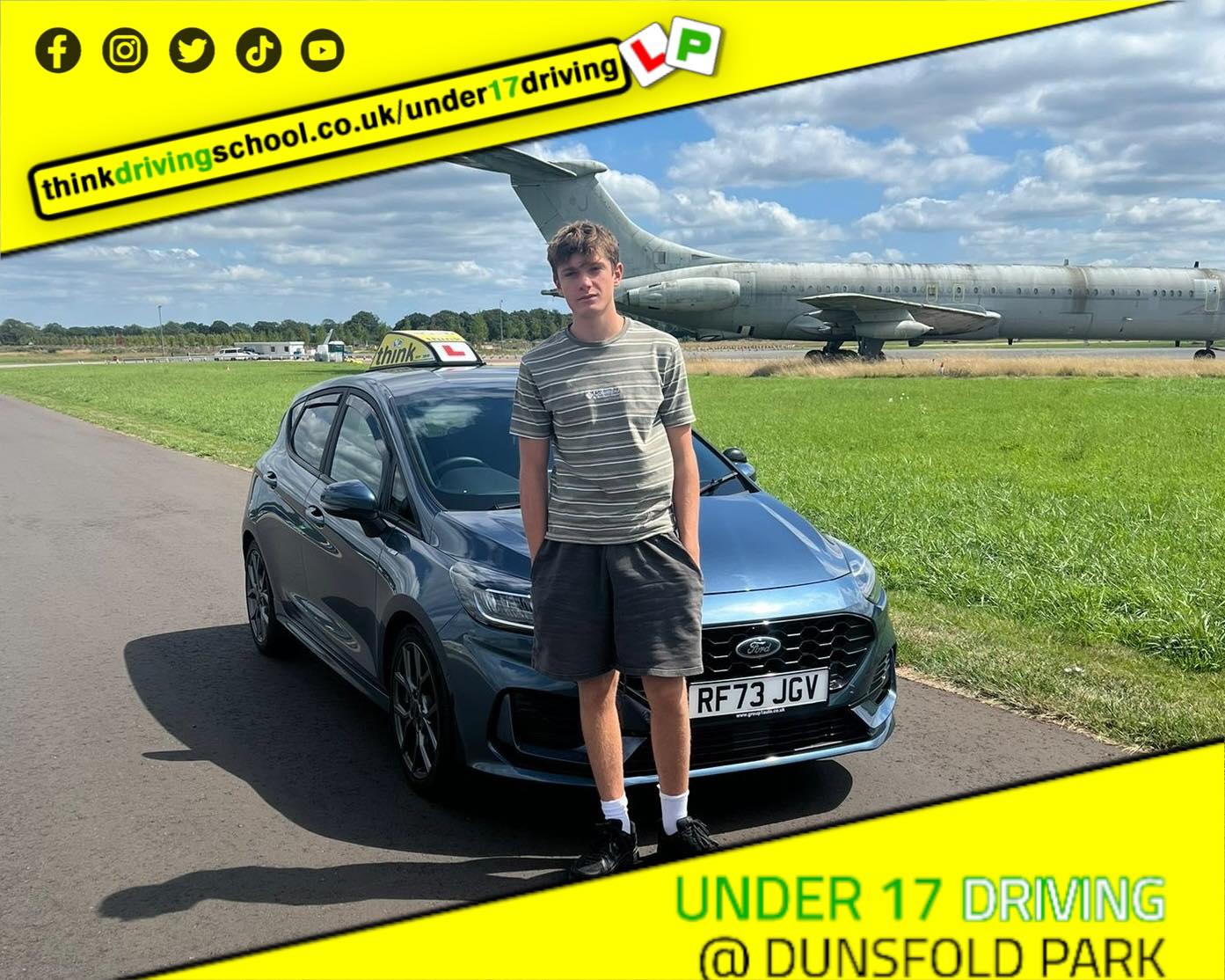 under 17 driving experiece at dunsfold park 2024