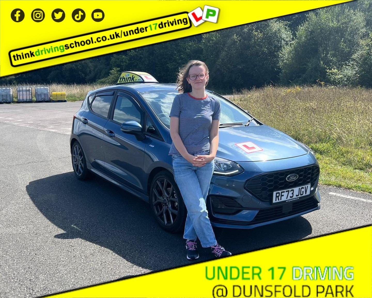 under 17 driving experiece at dunsfold park 2024
