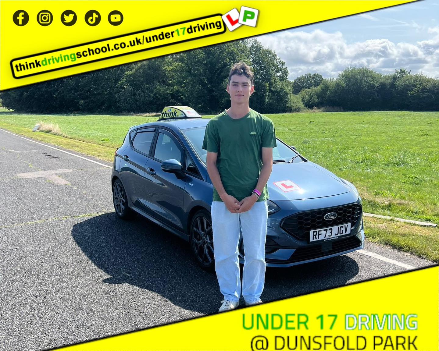 under 17 driving experiece at dunsfold park 2024