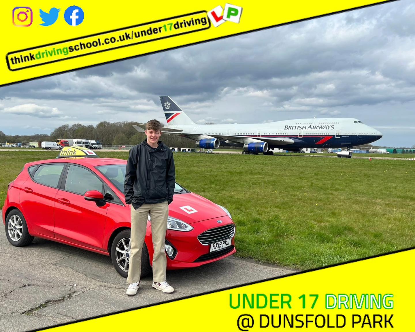 Driving School Hampshire pass Photo Passed with think driving school November 2022 and left this 5 star review