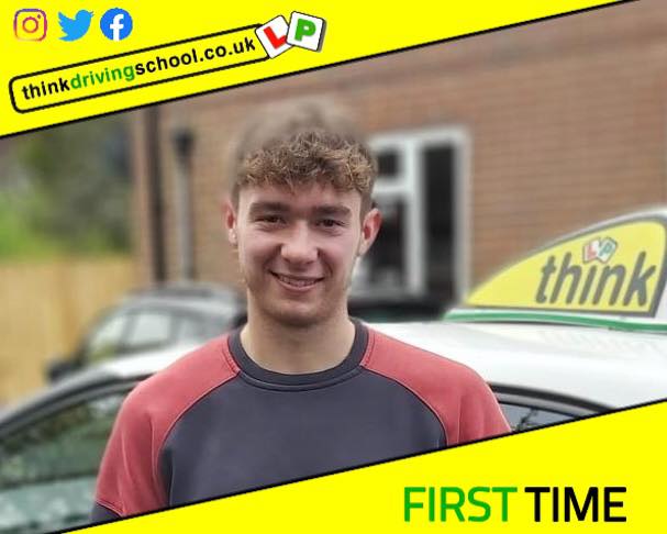 Driving School Hampshire pass Photo Passed with think driving school November 2022 and left this 5 star review