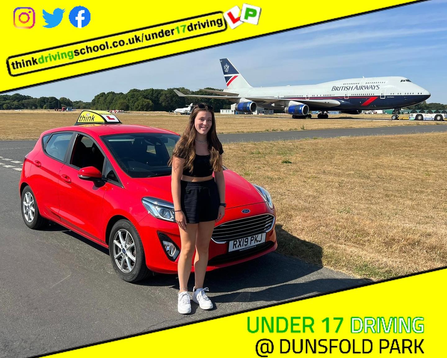 Passed with think driving school August 2022 and left this 5 star review