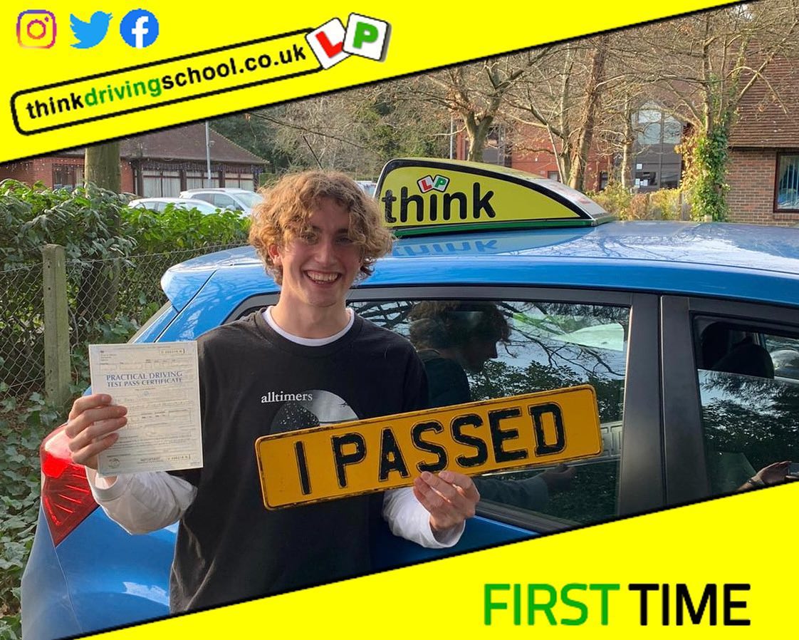 Passed with think driving school December 2021 and left this 5 star review
