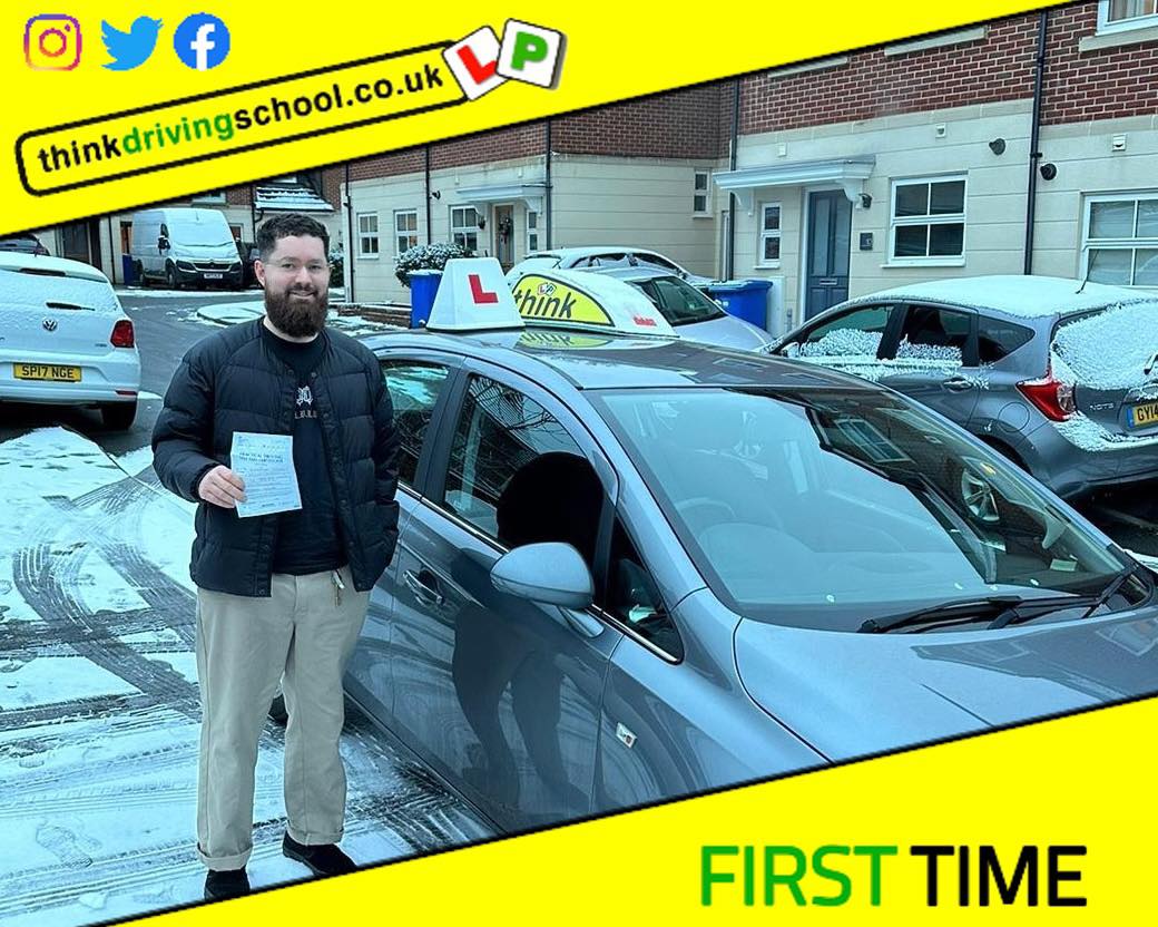 Passed with think driving school November 2022 and left this 5 star review