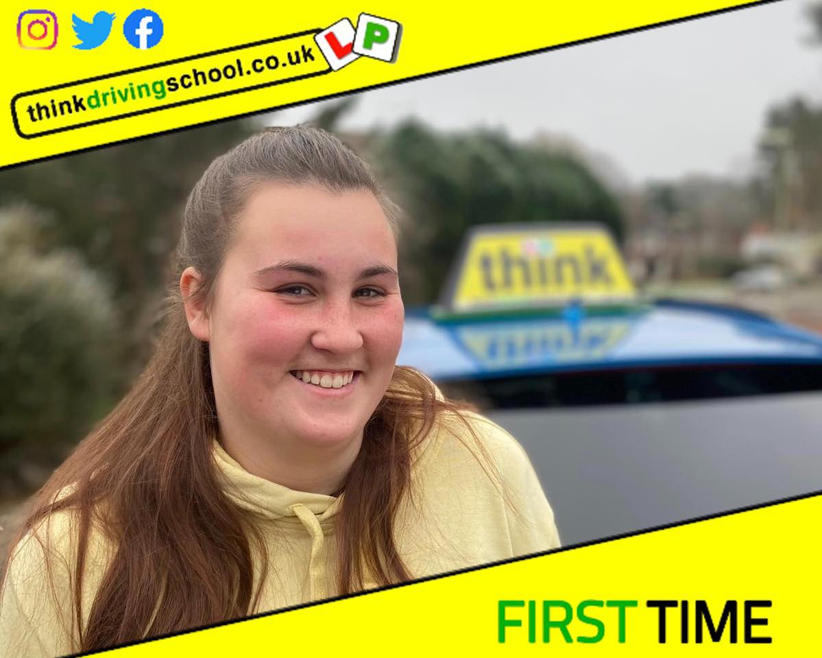 Passed with think driving school November 2022 and left this 5 star review
