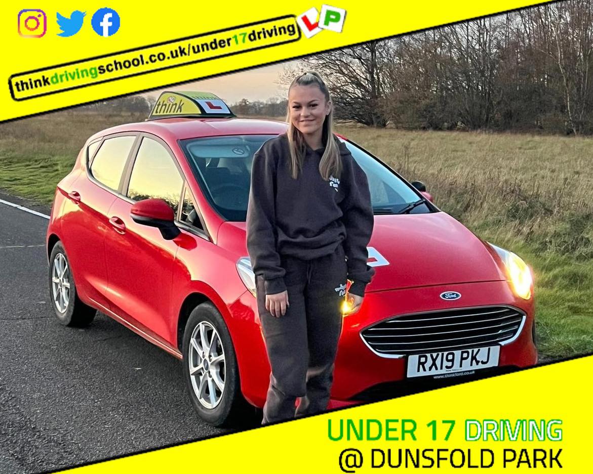 Passed with think driving school November 2022 and left this 5 star review
