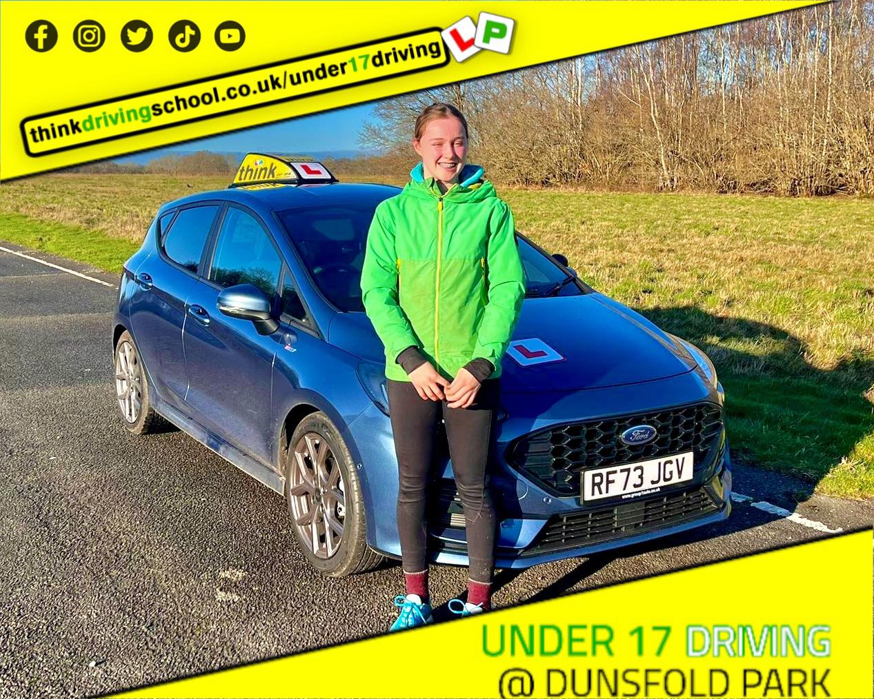Passed with think driving school January 2024 and left this 5 star review