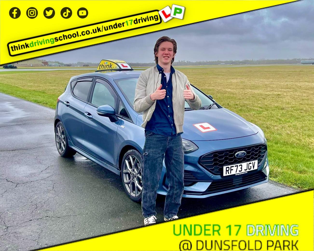 under 17 driving experiece at dunsfold park 2024