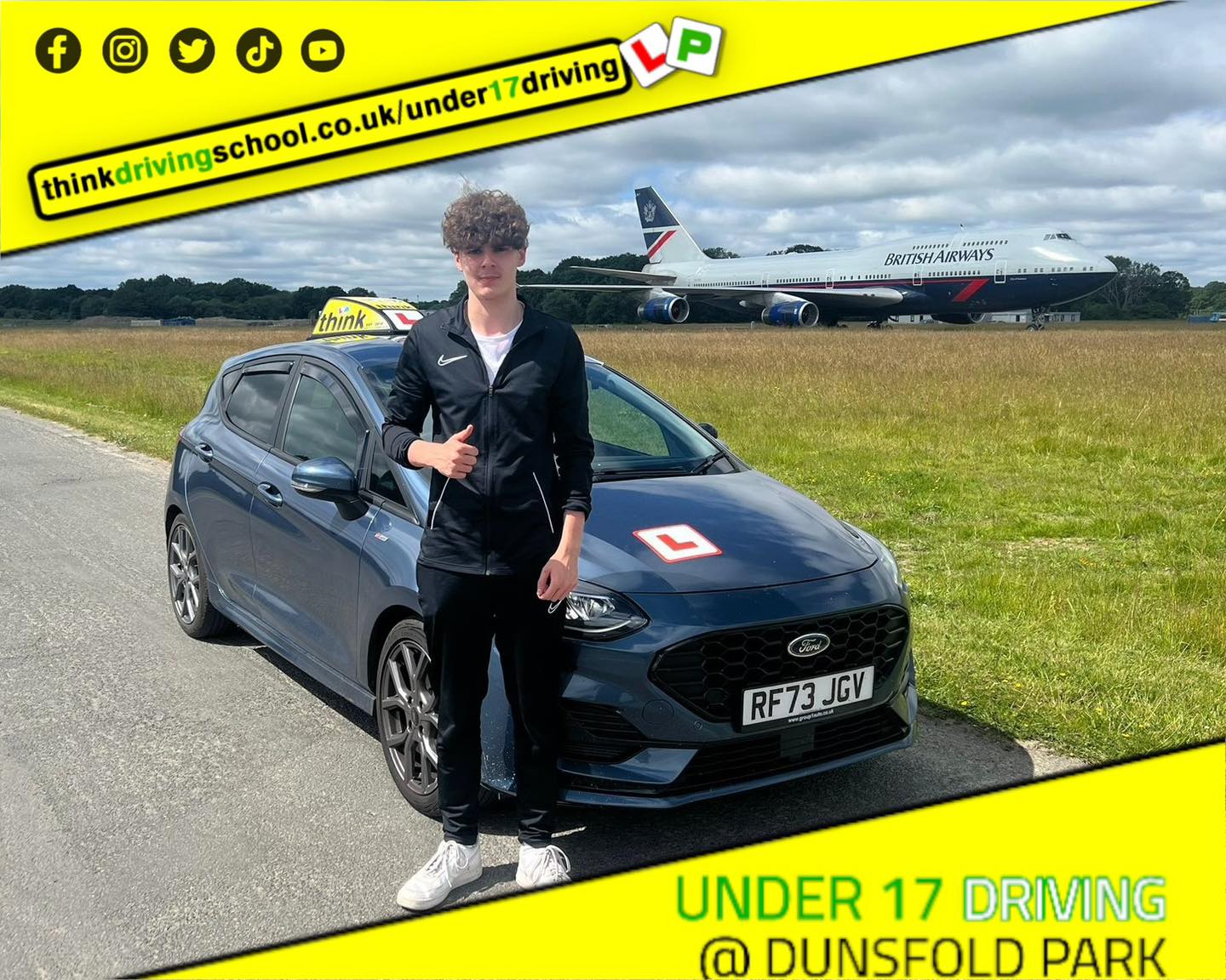 under 17 driving experiece at dunsfold park 2024
