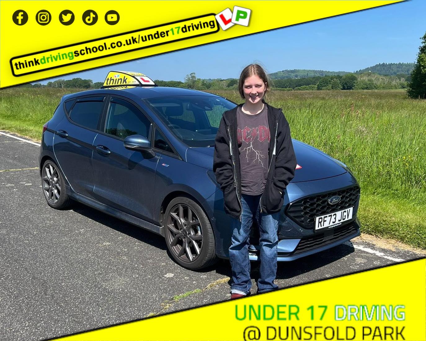 under 17 driving experiece at dunsfold park 2024
