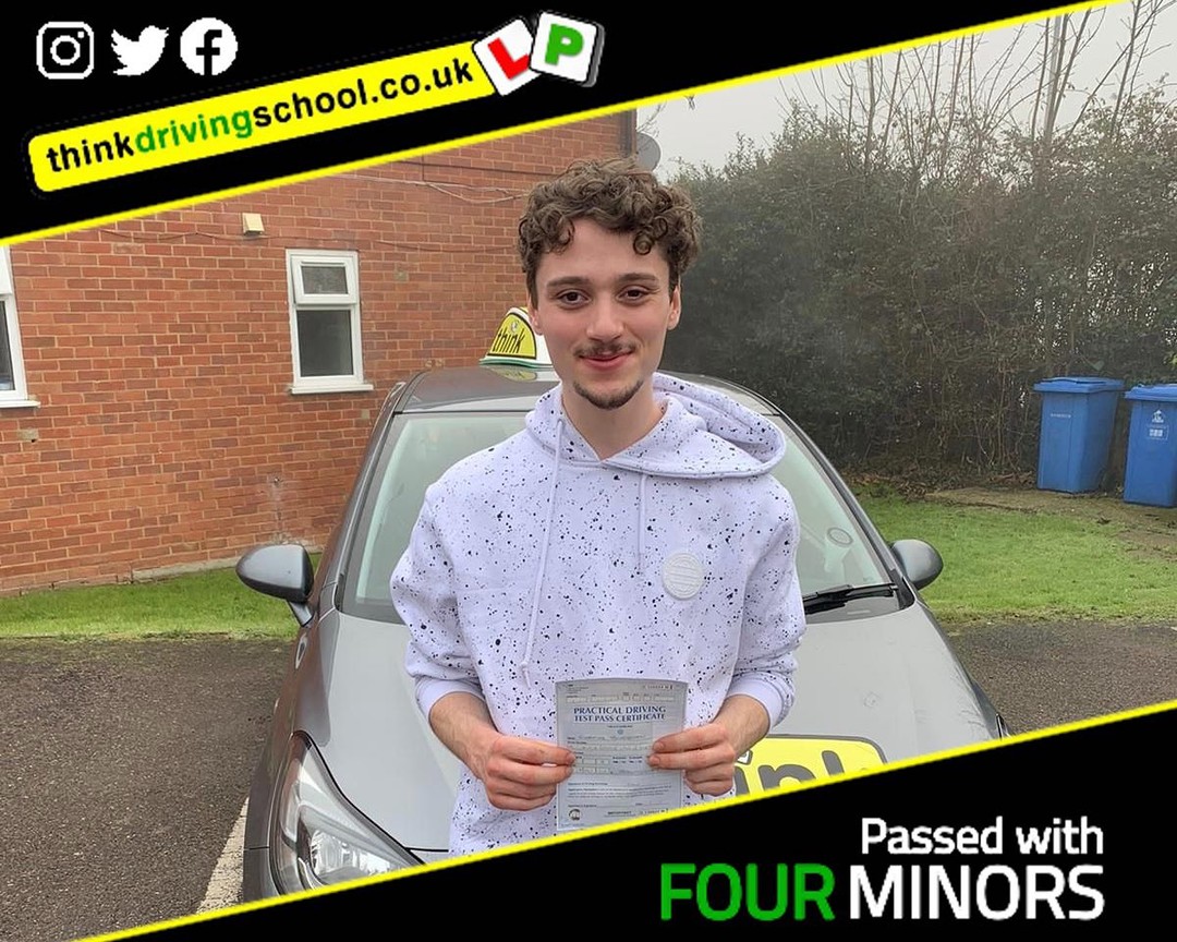 Passed with think driving school January 2022 and left this 5 star review