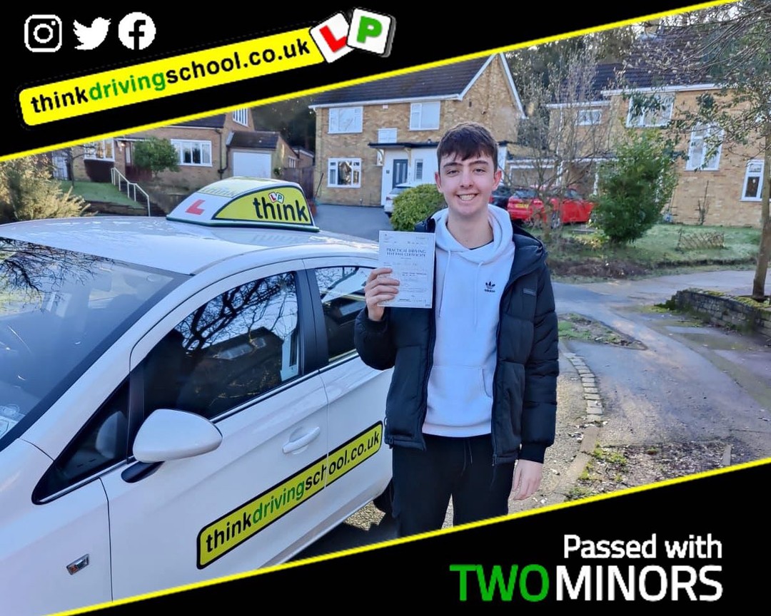 Passed with think driving school January 2022 and left this 5 star review