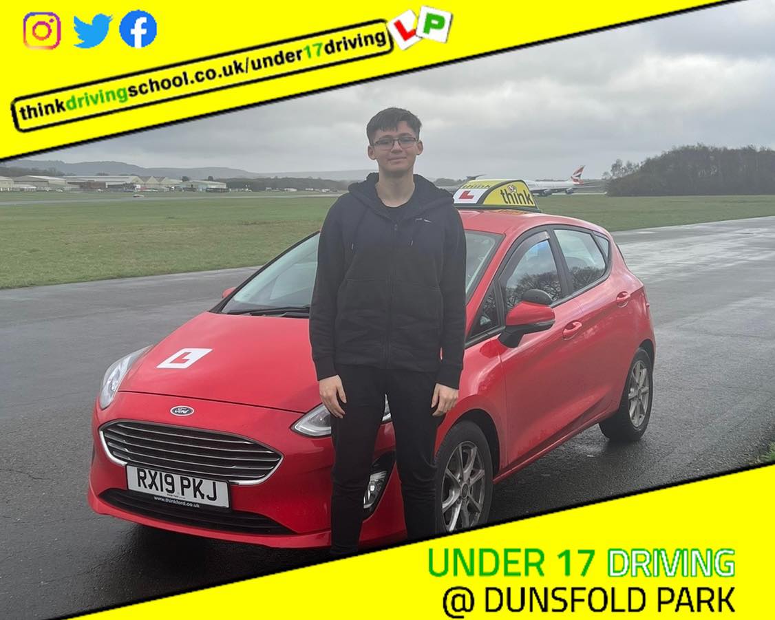 Driving School Hampshire pass Photo Passed with think driving school November 2022 and left this 5 star review