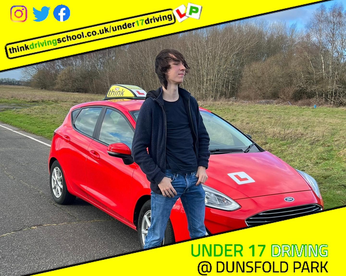 Driving School Hampshire pass Photo Passed with think driving school November 2022 and left this 5 star review