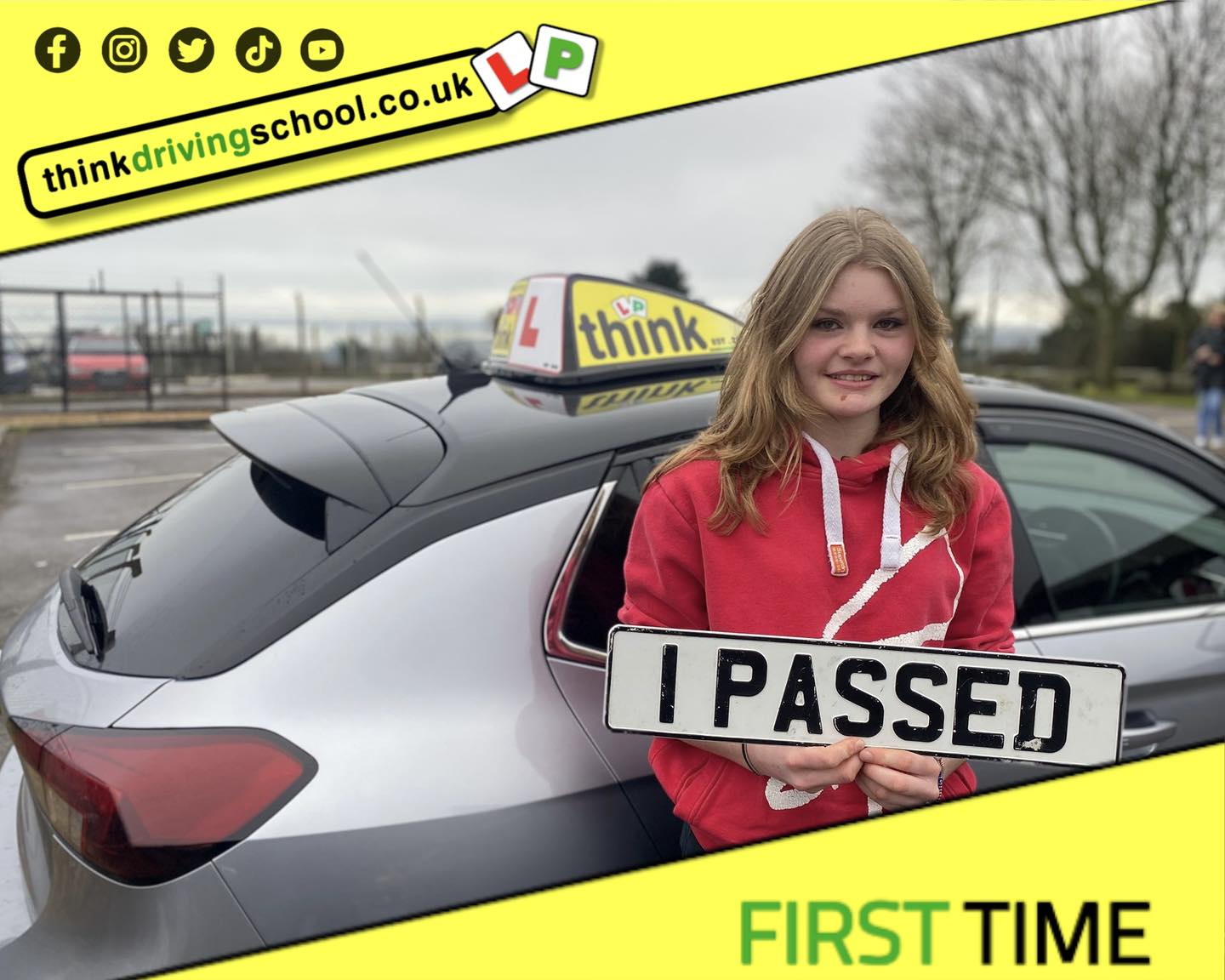 Driving School Godalming Passed with think driving school January 2025 and left this 5 star review