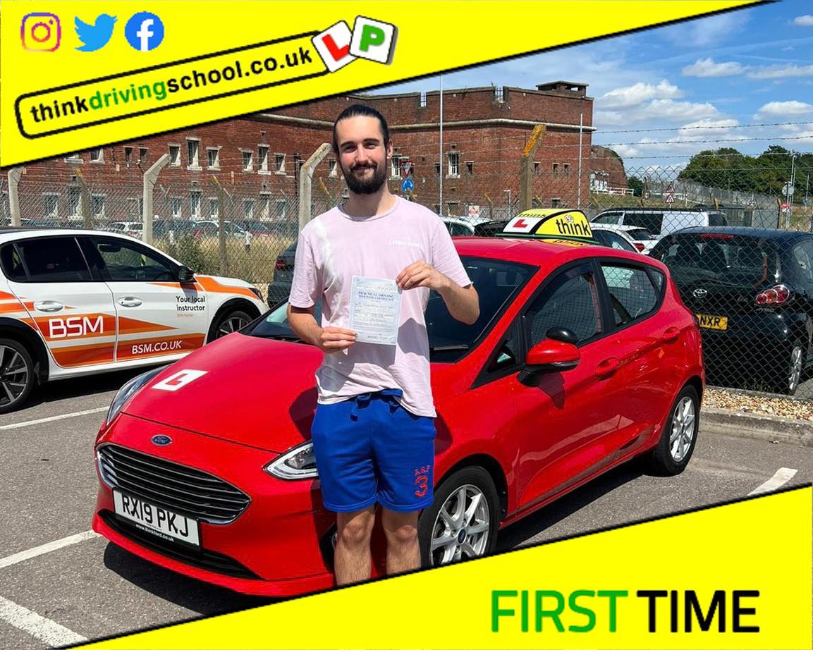Passed with think driving school July 2022 and left this 5 star review