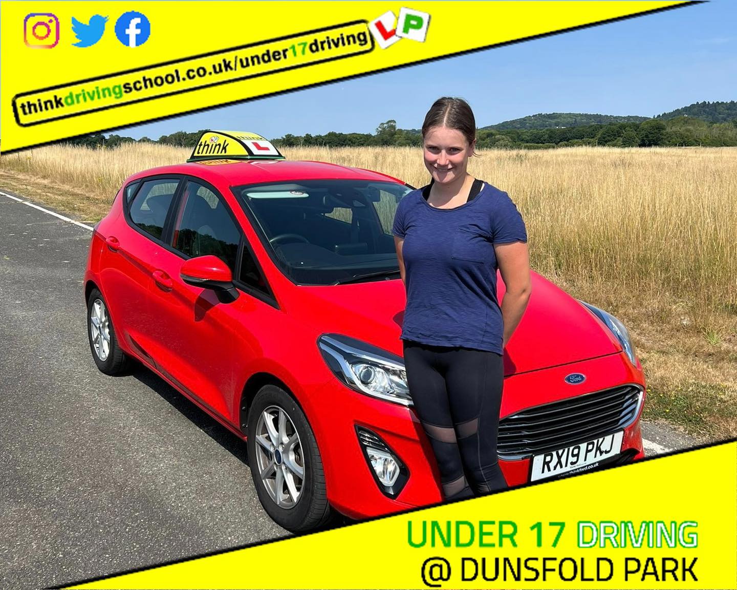 Passed with think driving school July 2022 and left this 5 star review