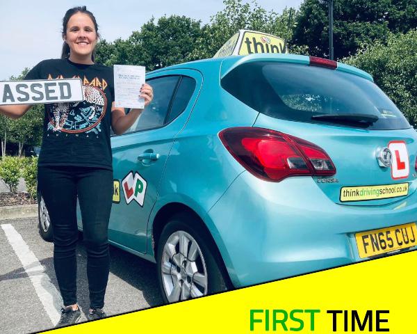 Passed with think driving school July 2022 and left this 5 star review