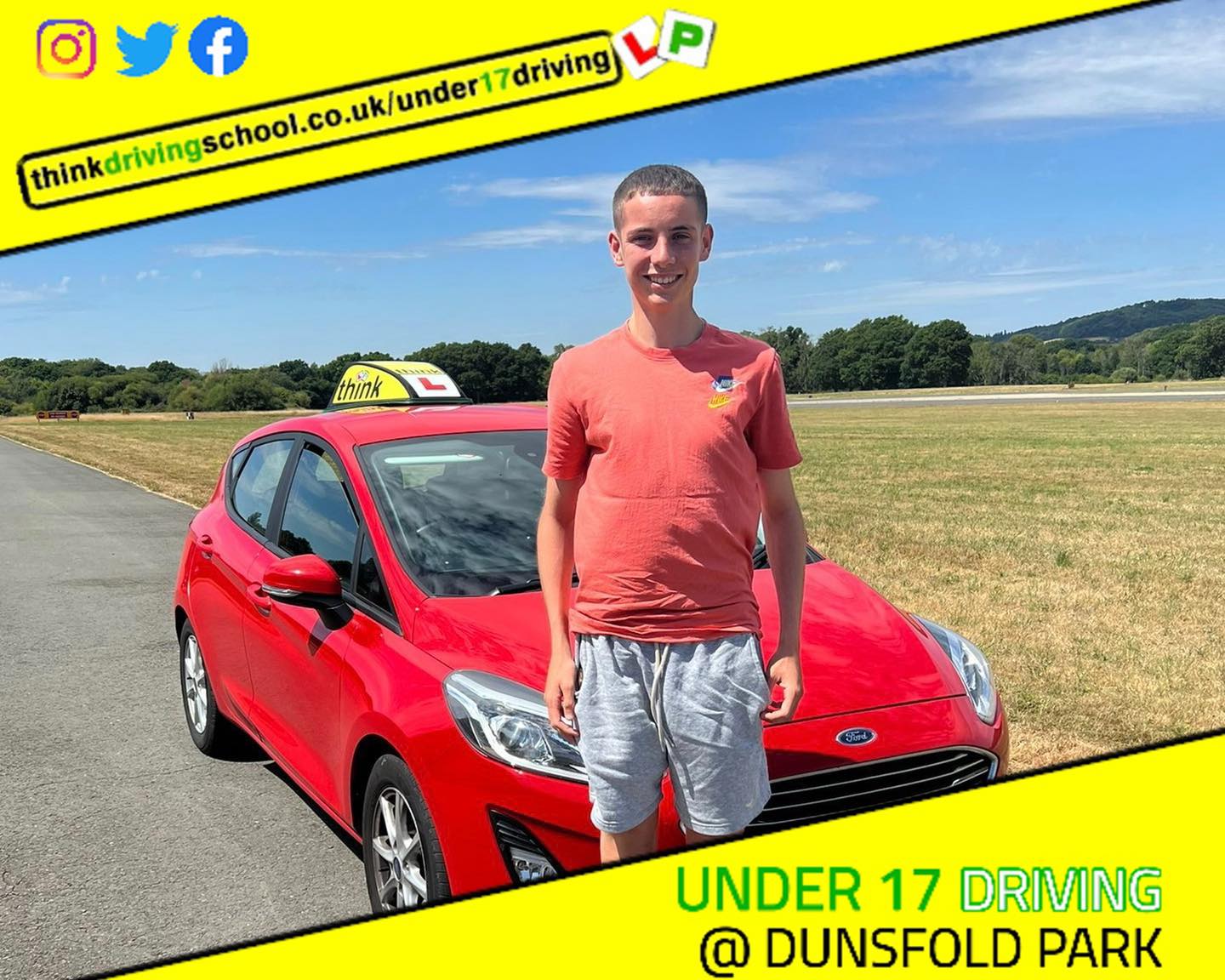 Passed with think driving school July 2022 and left this 5 star review