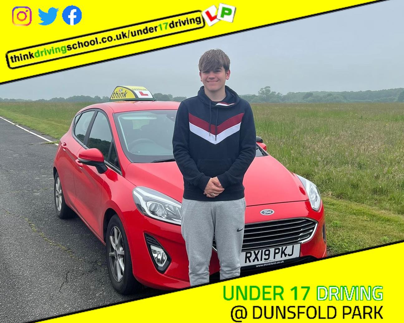Passed with think driving school MAY 2022 and left this 5 star review