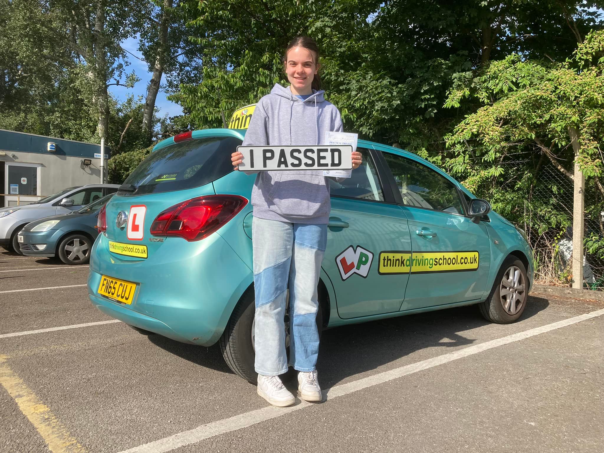 Passed with think driving school MAY 2022 and left this 5 star review