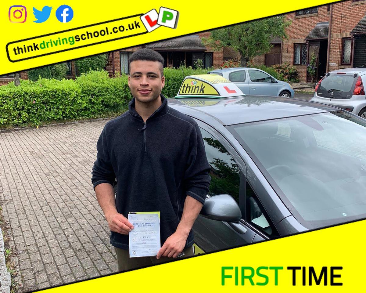 Passed with think driving school MAY 2022 and left this 5 star review