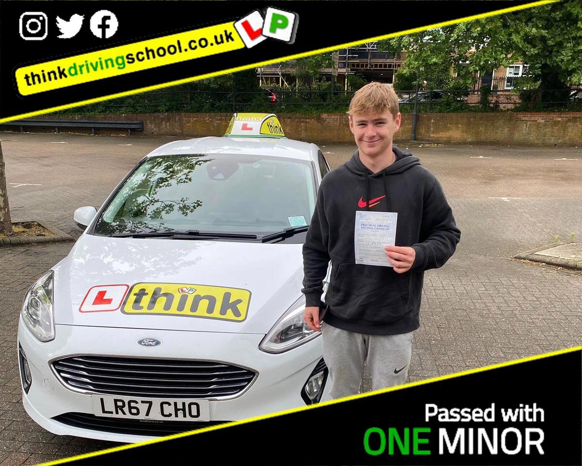 Passed with think driving school MAY 2022 and left this 5 star review