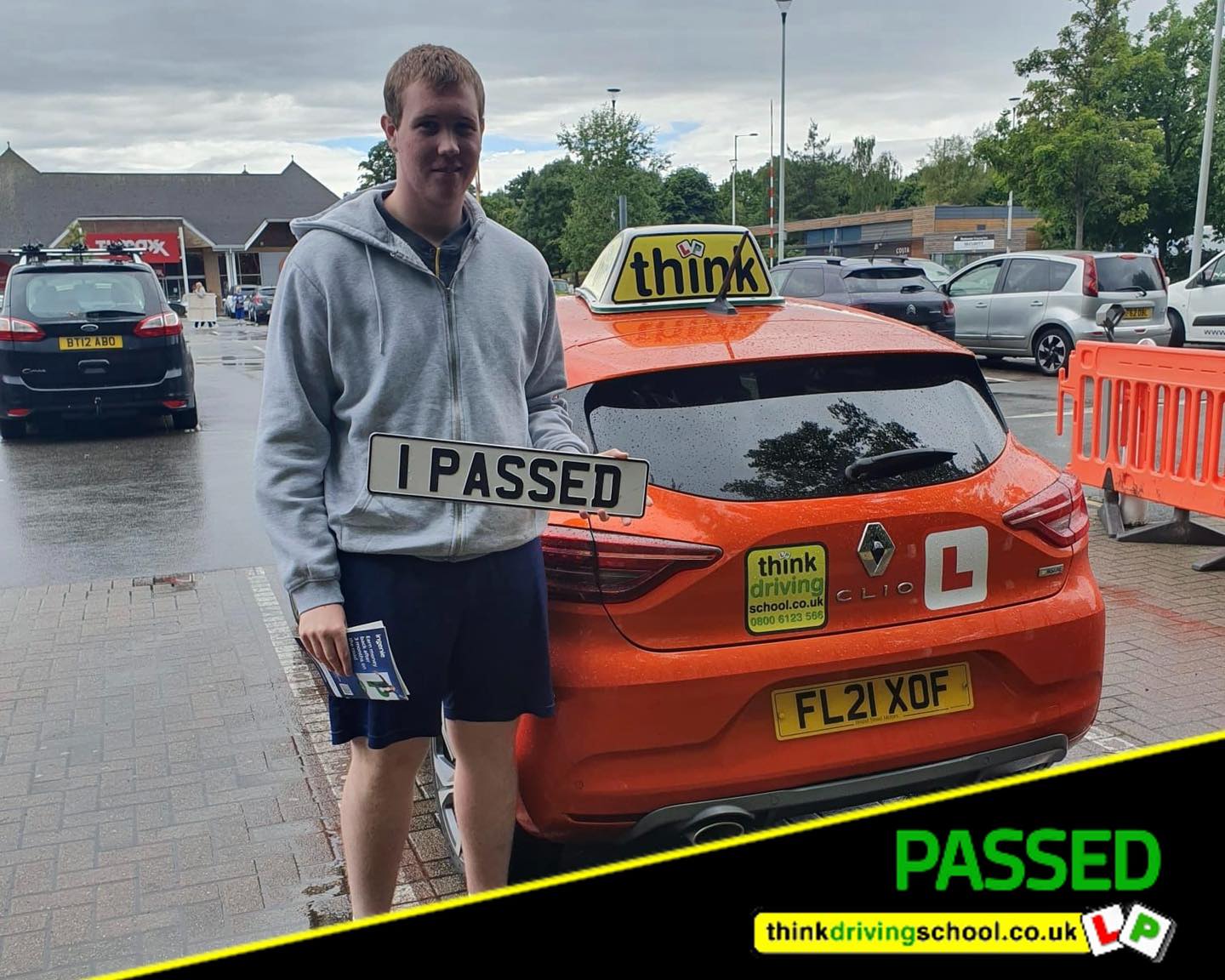 Passed with think driving school MAY 2022 and left this 5 star review