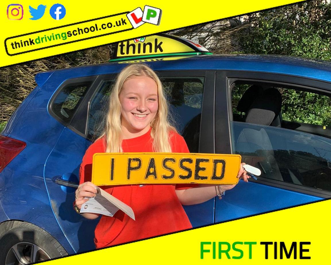 Passed with think driving school March 2022 and left this 5 star review