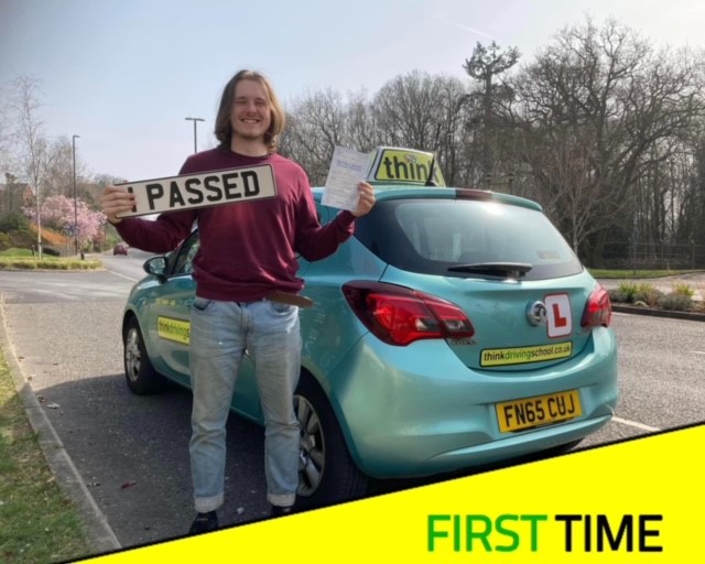 Passed with think driving school March 2022 and left this 5 star review