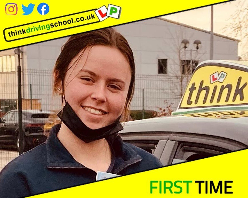 Passed with think driving school March 2022 and left this 5 star review