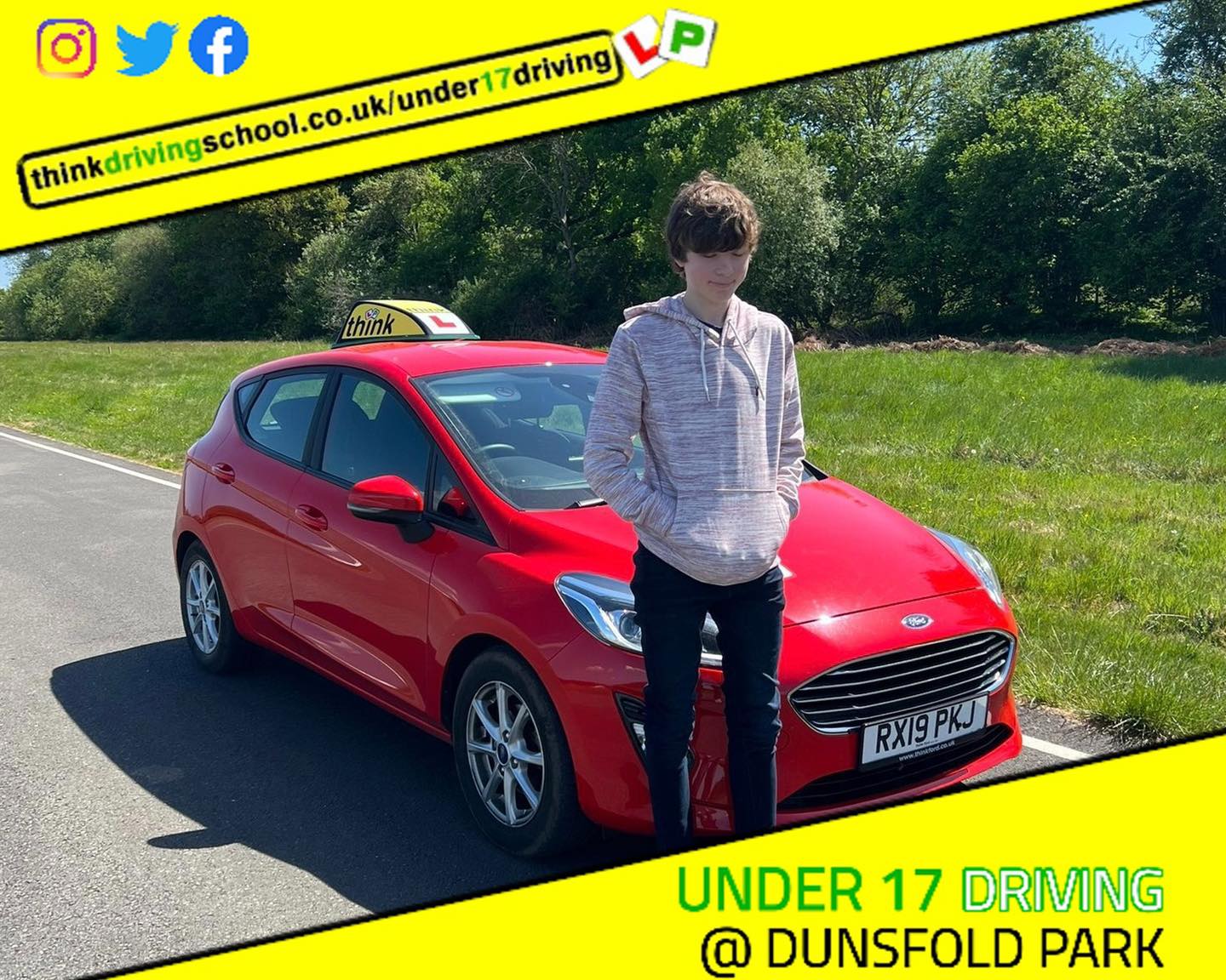 Passed with think driving school MAY 2022 and left this 5 star review