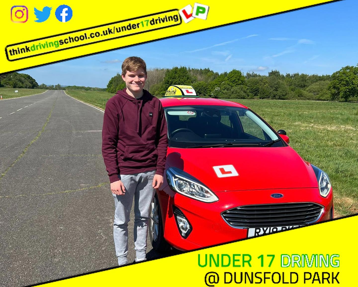 Passed with think driving school MAY 2022 and left this 5 star review