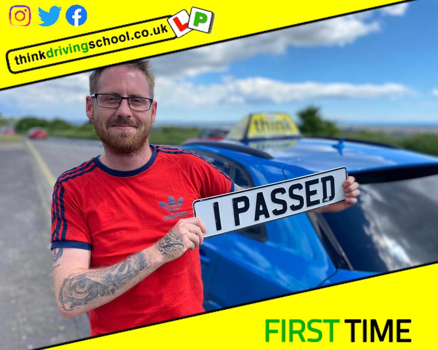 Passed with think driving school MAY 2022 and left this 5 star review