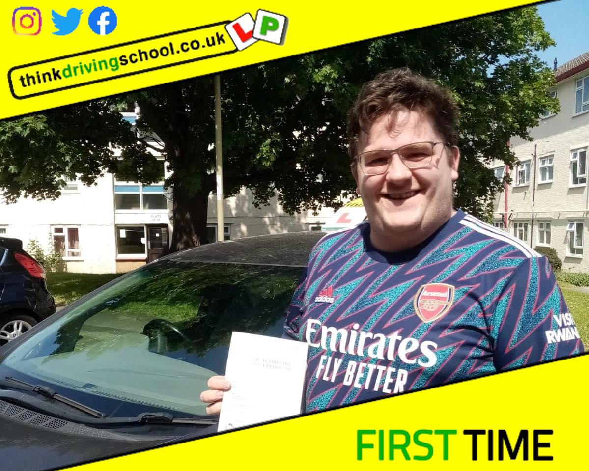 Passed with think driving school May 2023 and left this 5 star review