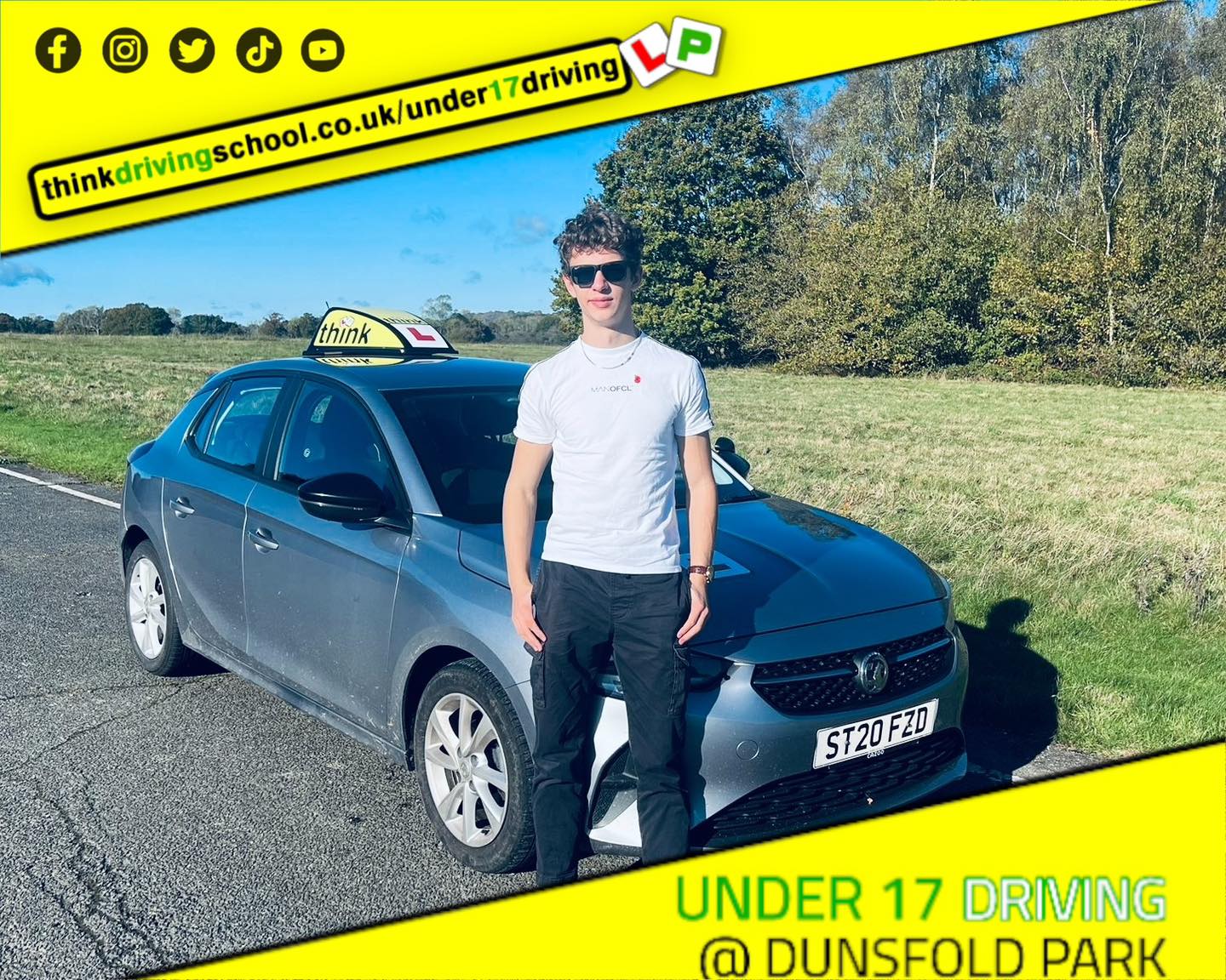 Passed with think driving school November 2023 and left this 5 star review