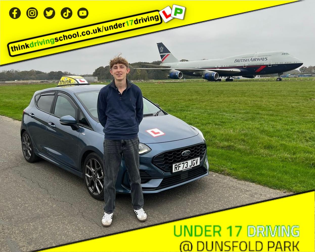 under 17 driving experiece at dunsfold park 2024