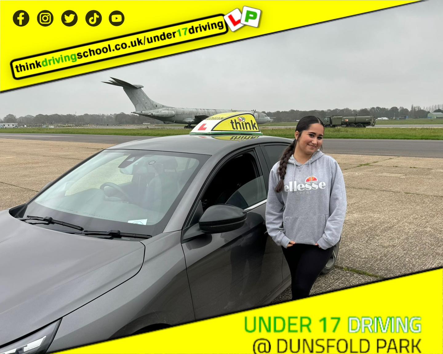 under 17 driving experiece at dunsfold park 2024