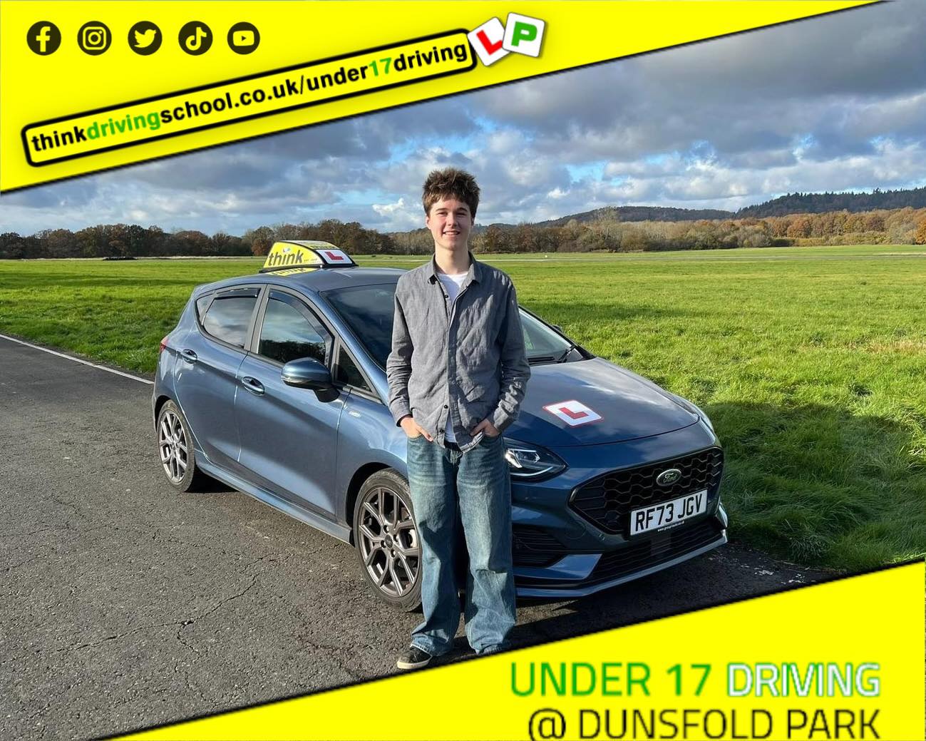 under 17 driving experiece at dunsfold park 2024