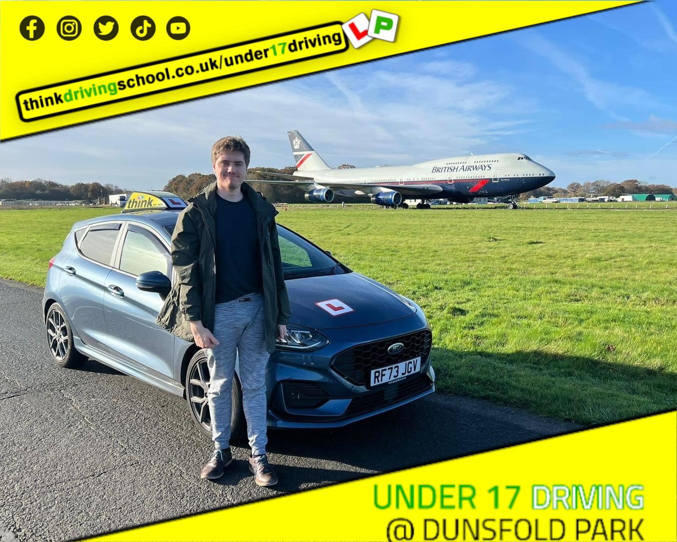 under 17 driving experiece at dunsfold park 2024
