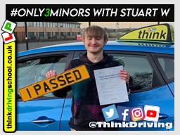 Passed with think driving school November 2021 and left this 5 star review