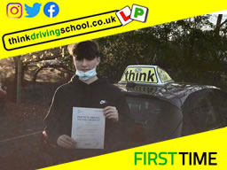 Passed with think driving school November 2021 and left this 5 star review
