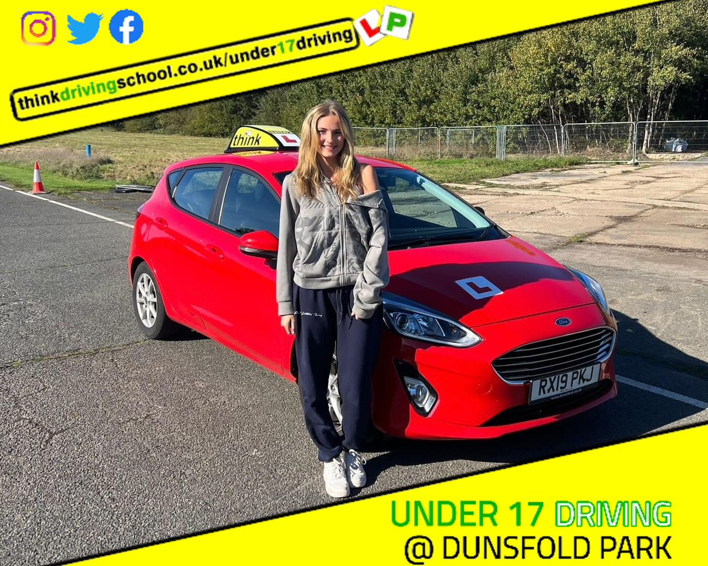 under 17 driving experiece at dunsfold park 2024